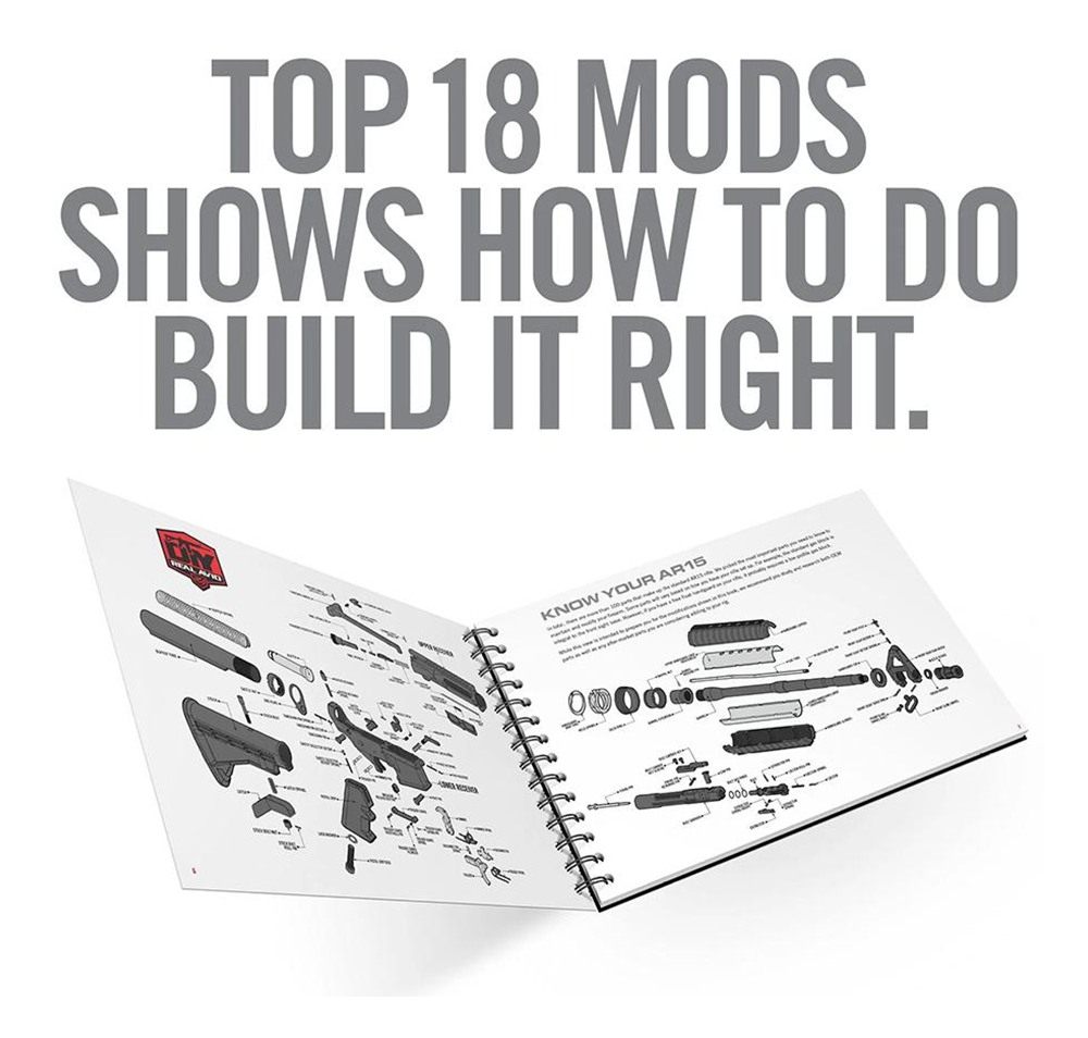 Real Avid AVTOPMODS Manual Top AR15 Mods Instructional Book 1st Edition view 6