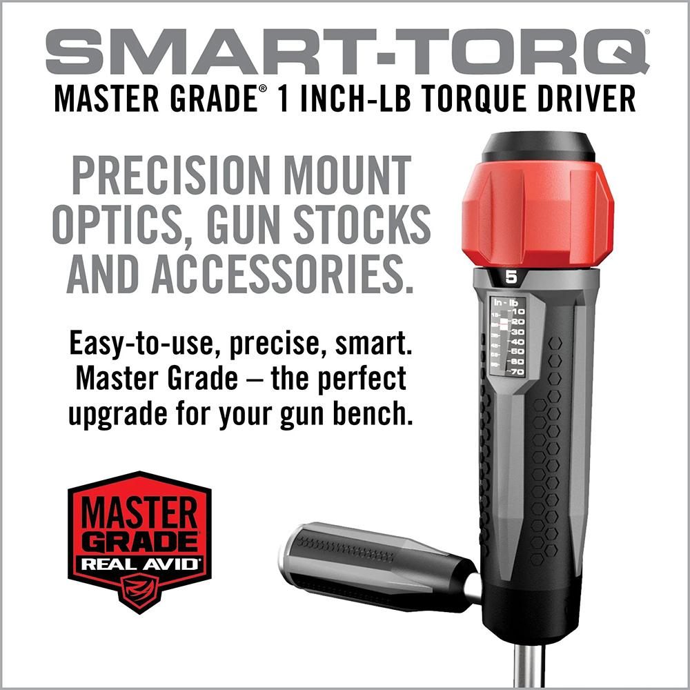 Real Avid AVSTORQ Smart Torq Wrench Gray/Red Plastic w/Metal view 5