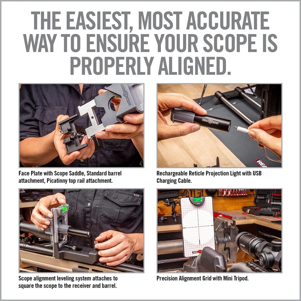 Real Avid Scope Leveling Kit Precision System | Complete Mounting for Align view 3