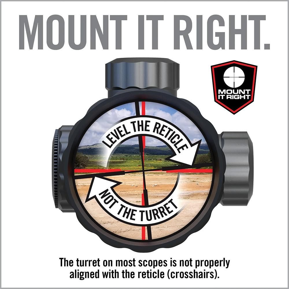 Real Avid Scope Leveling Kit Precision System | Complete Mounting for Align view 5