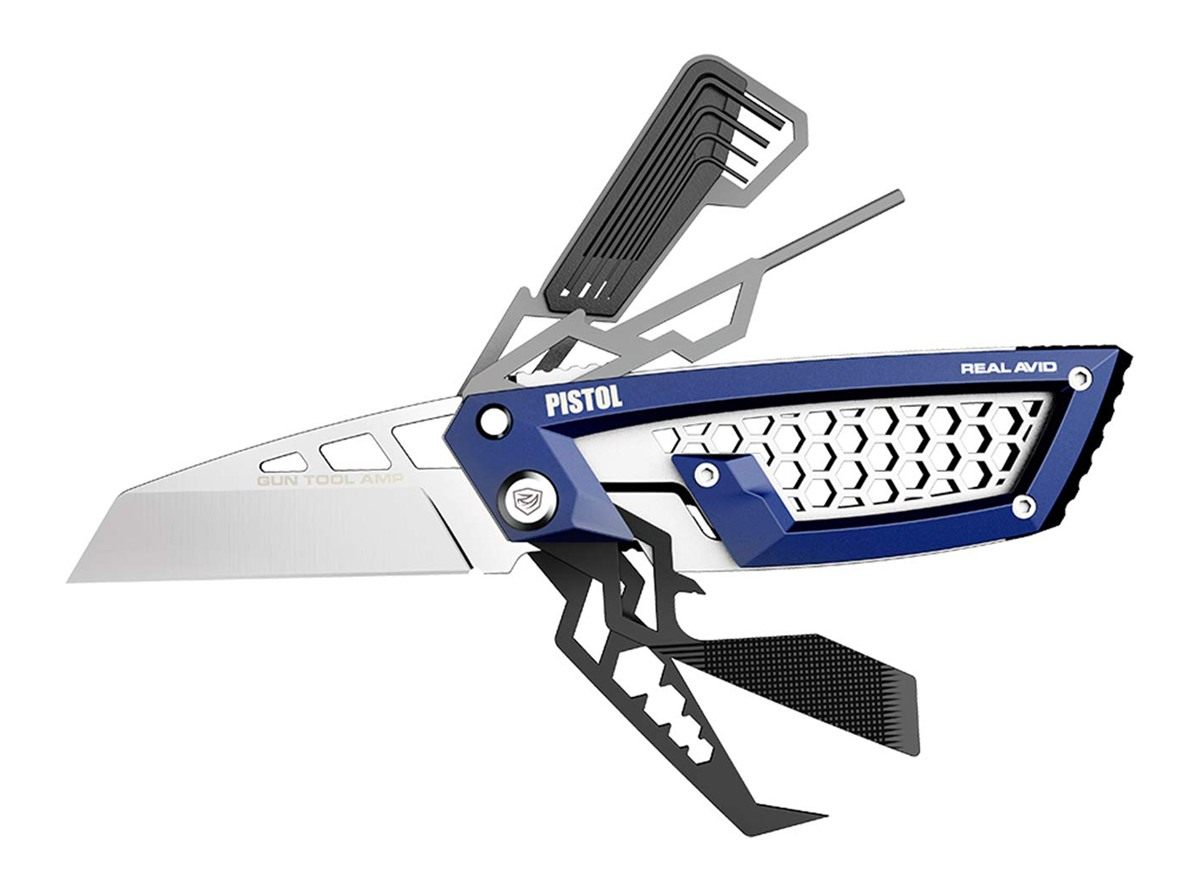 Real Avid Gun Multitool for Handgun Pistol | 24-in-One Tool with Screwdrive