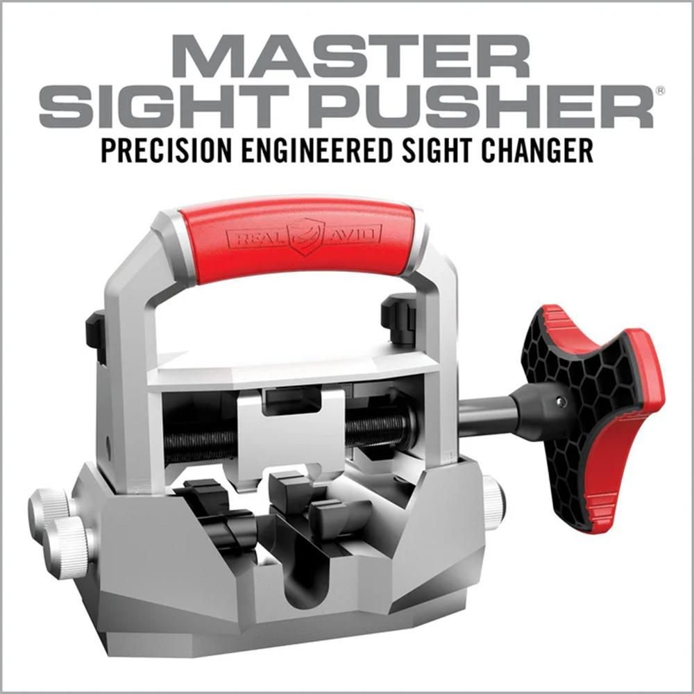 Real Avid Master Sight Pusher |Front and Rear Tool for Handguns with Doveta view 8