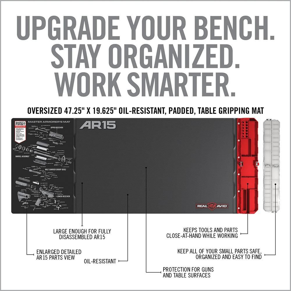 Real Avid /Revo AVMAM-AR Gun Maintenance Mat view 5