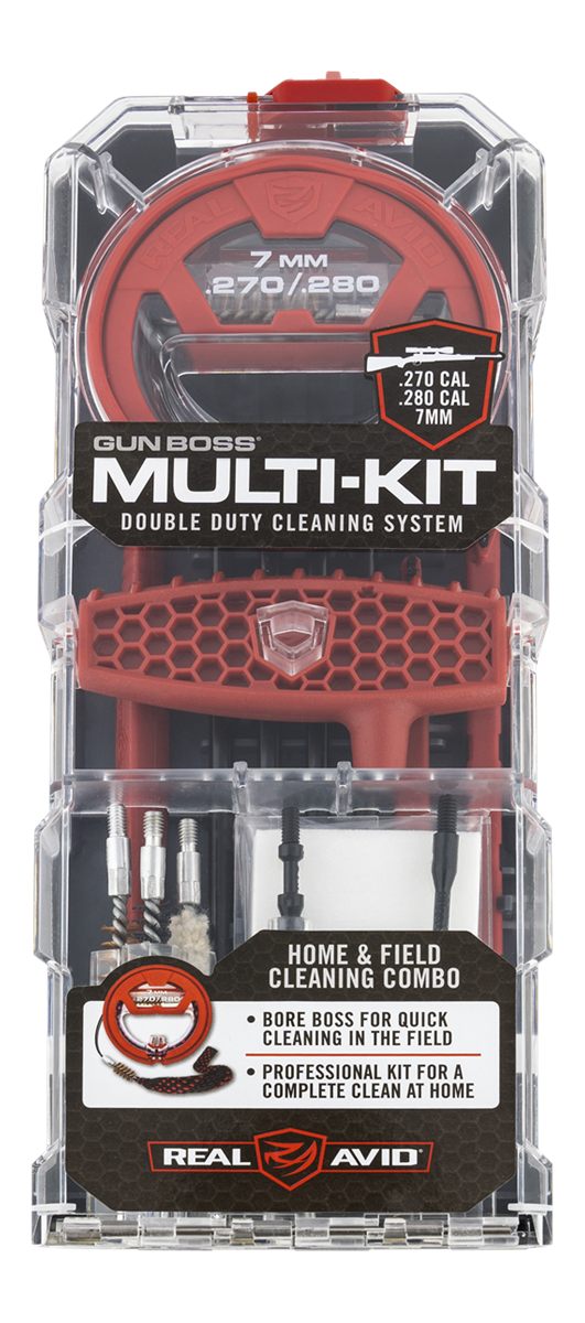 Real Avid Rifle Cleaning Kit for .270cal/.280cal/7mm Caliber - Gun with Sna view 6