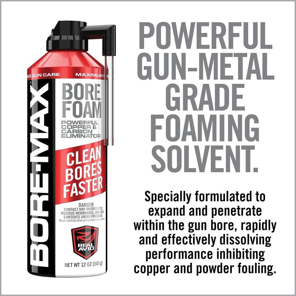 Real Avid 12oz Gun Cleaning Solvent Bore Cleaner | Ideal for Firearm Mainte view 3