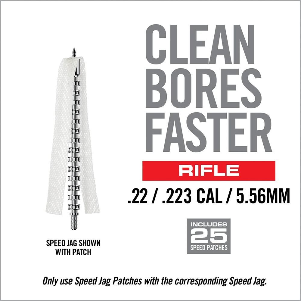 Real Avid Bore-Max Speed Jag and Patches, Cleaning Gun Holder Supplies Rifl view 5
