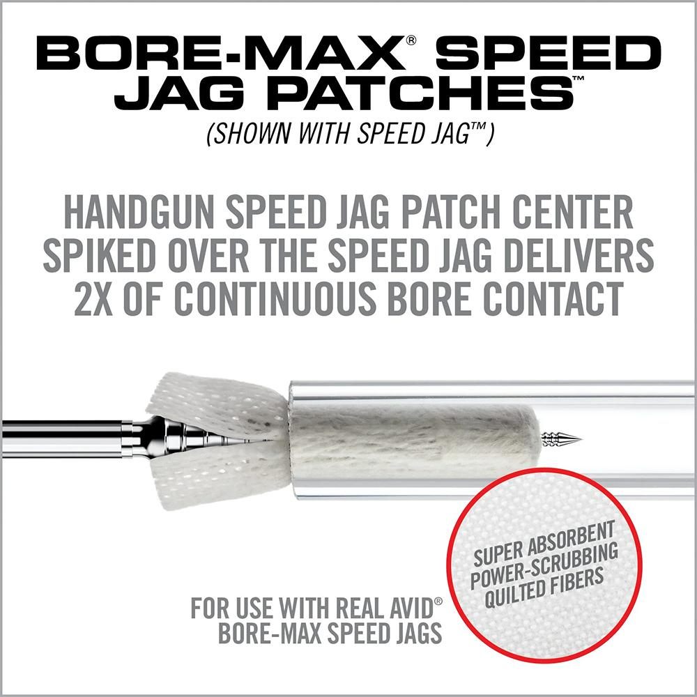 Real Avid AVBMJAG45 Bore-Max Speed Jag 45 Cal Pistol Firearm Nickel-Plated view 5