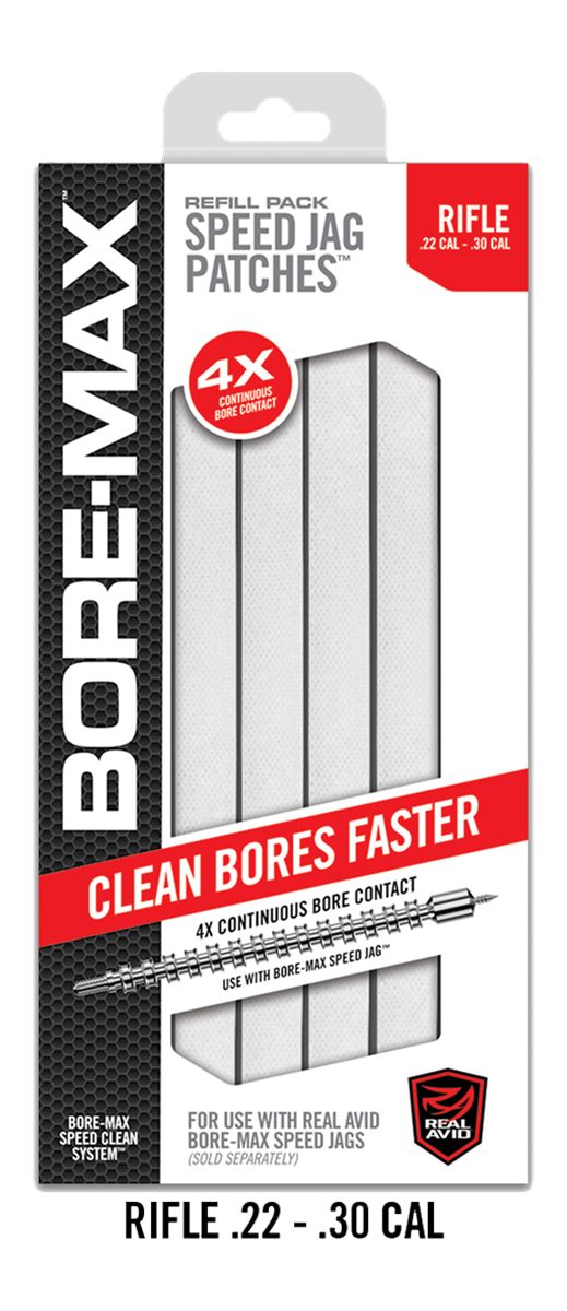 Real Avid Bore-Max Speed Patches Refill Pack, Gun Cleaning Supplies, Pistol view 8