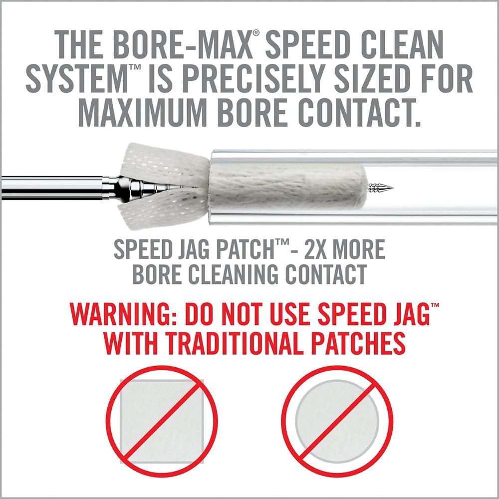 Real Avid Bore-Max Speed Patches Refill Pack, Gun Cleaning Supplies, Pistol view 2