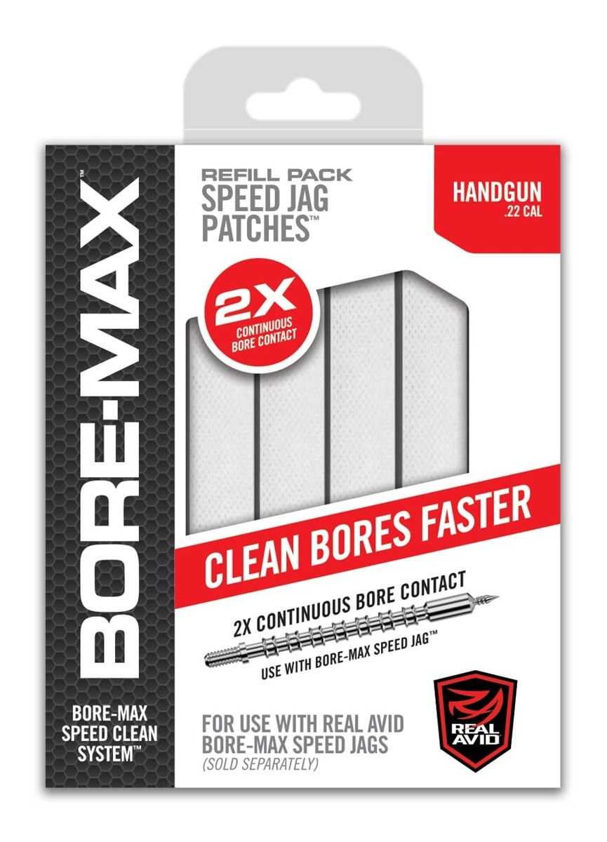 Real Avid Bore-Max Speed Patches Refill Pack, Gun Cleaning Supplies, Pistol view 7