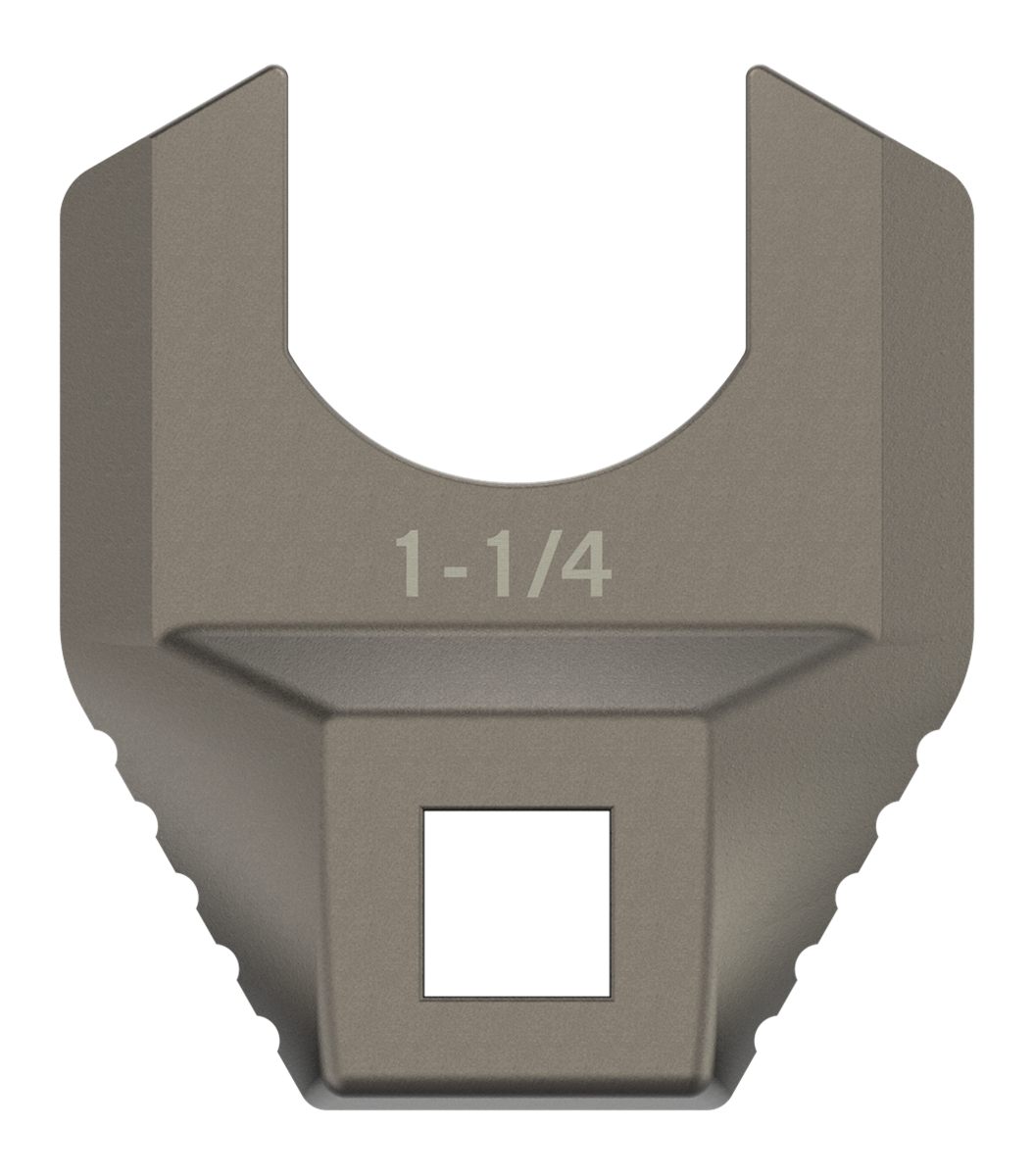 Real Avid AVMF114BNW Master Fit Barrell Nut Wrench 1 1/4in Titanium Steel A