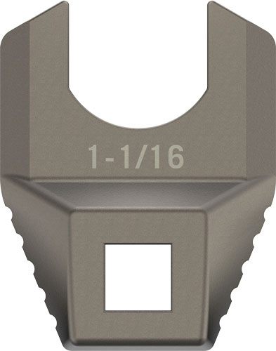 Real Avid AVMF1116BNW Master Fit Barrell Nut Wrench 1 1/16in Titanium Steel view 2