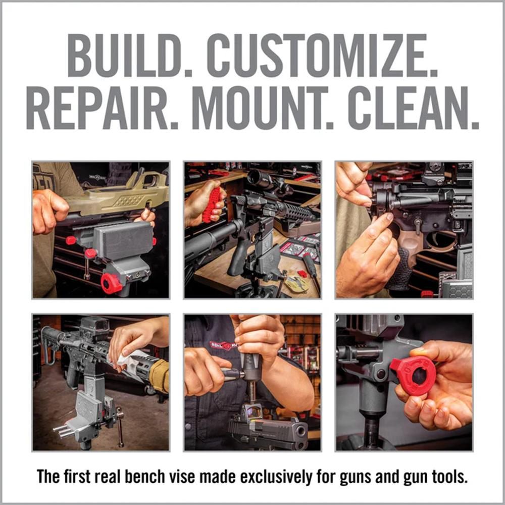 Real Avid Vise - 360 Swiveling Bench for Optimal Positioning, Versatile App