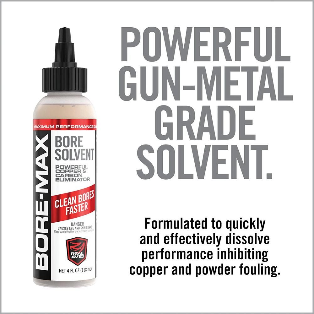 Real Avid Gun Cleaning Solvent 4oz Bottle, Bore Cleaner Fluid, for Fast Eff view 2