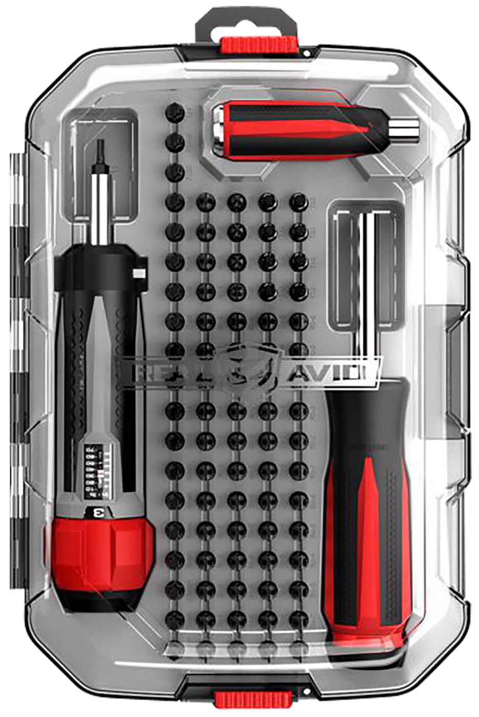 Real Avid Armorers Tool Kit: Torque Wrench, Precision Magnetic 83 PCS Screw