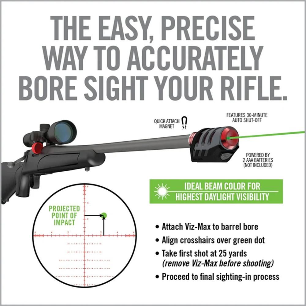 Real Avid Bore Sighting Laser - Green Sighter Accurate High Visibility All view 5