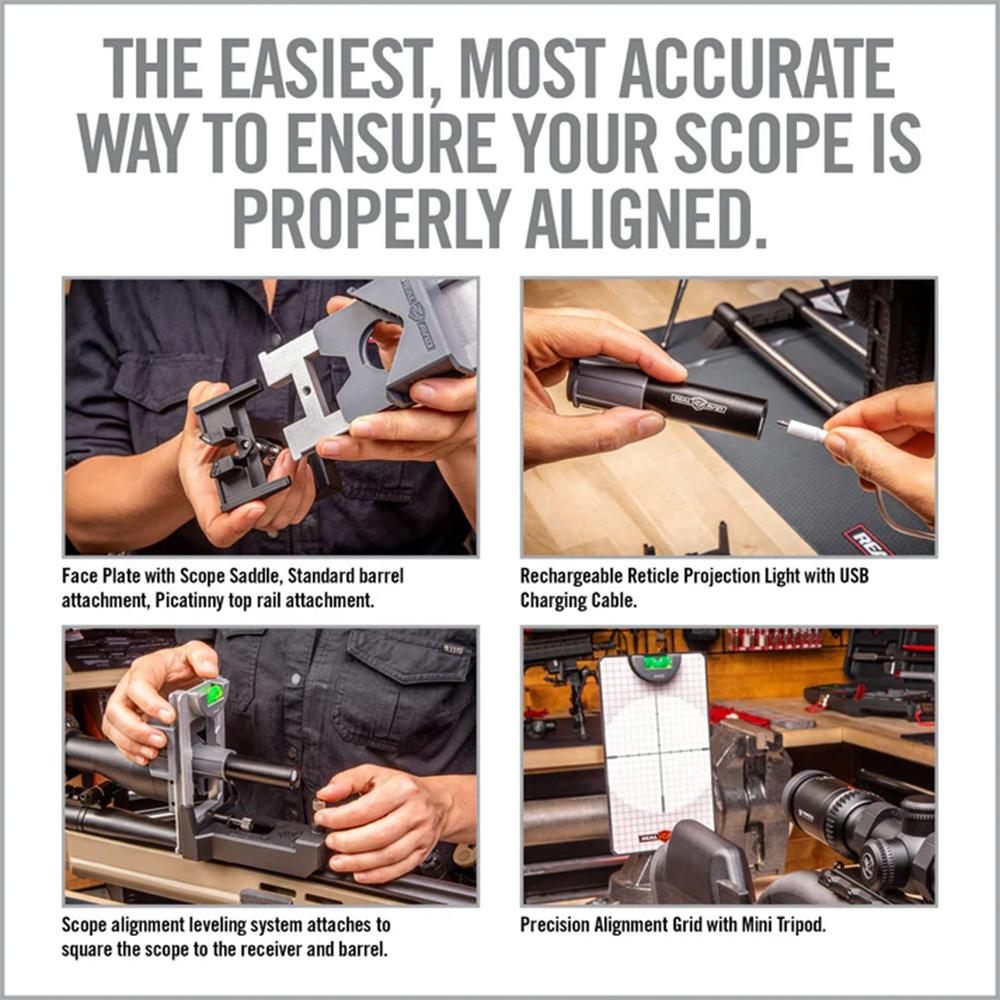 Real Avid Scope Mounting and Bore Sighting Kit | Includes Leveling 10 to 70 view 3