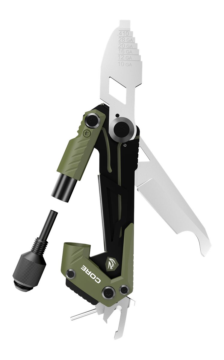 Real Avid Gun Multi Tool Core Shotgun: Tactical with Accessories, Choke Tub
