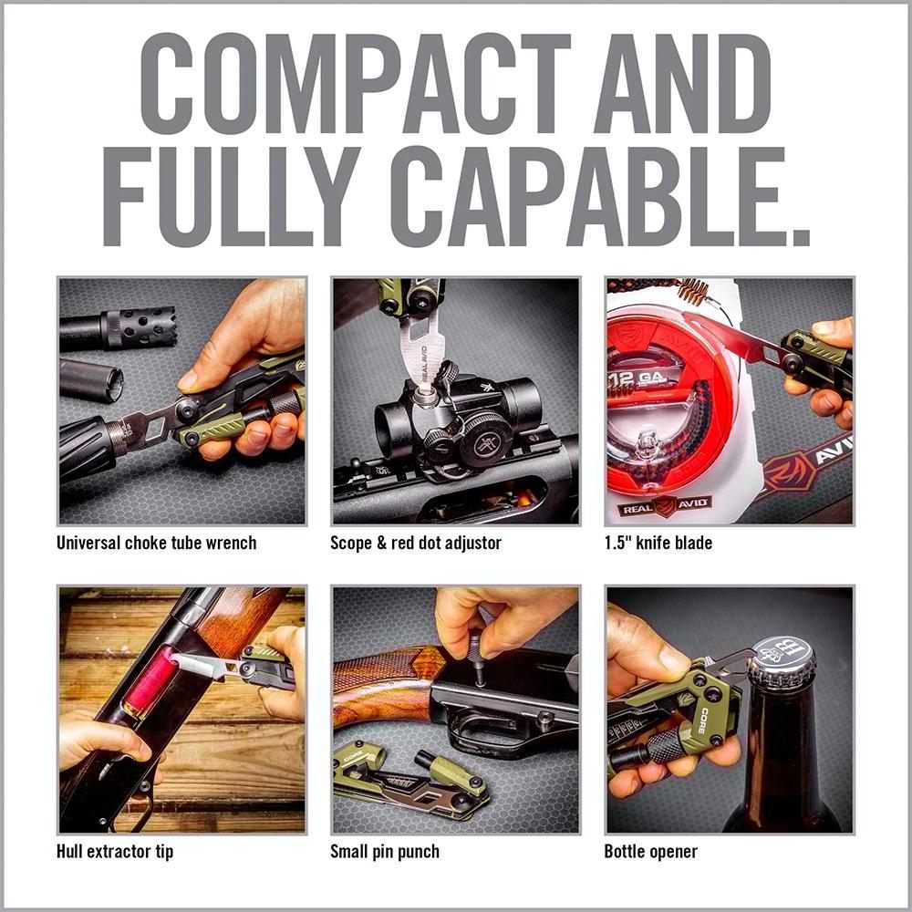 Real Avid Gun Multi Tool Core Shotgun: Tactical with Accessories, Choke Tub view 3
