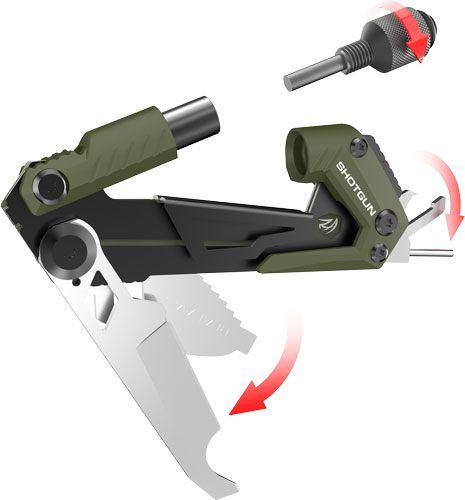 Real Avid Gun Multi Tool Core Shotgun: Tactical with Accessories, Choke Tub view 8