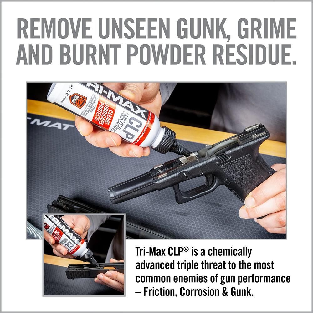 Real Avid CLP Gun Cleaner and Lubricant - 4oz Bottle | 3 in 1 Oil | All-in