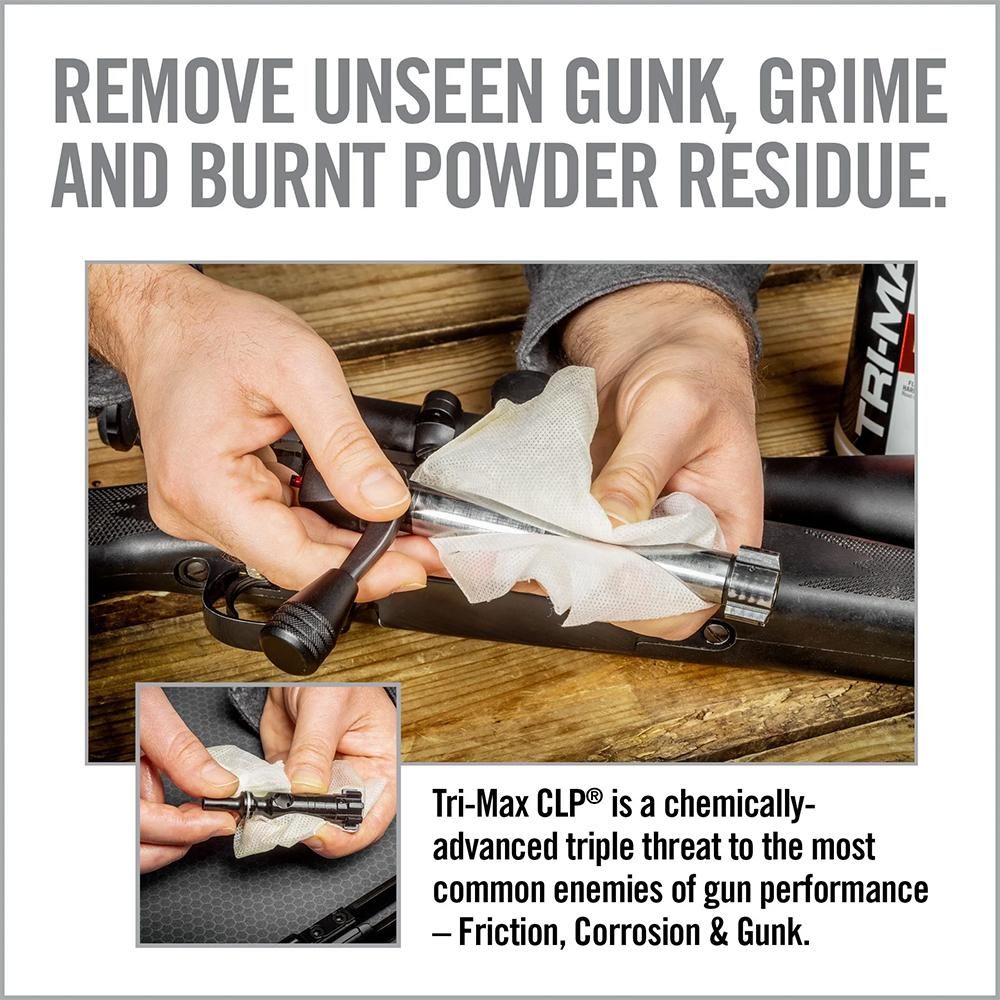 Real Avid Tri-Max CLP Gun Cleaning Wipes 60 Count | Cleaner And Lubricant | view 2