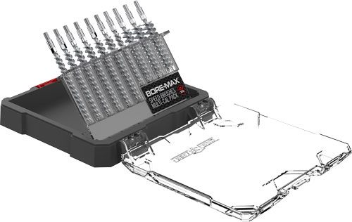 Real Avid AVBMSBS Bore-Max Speed Brush Set Multi-Caliber Nickel-Plated view 2