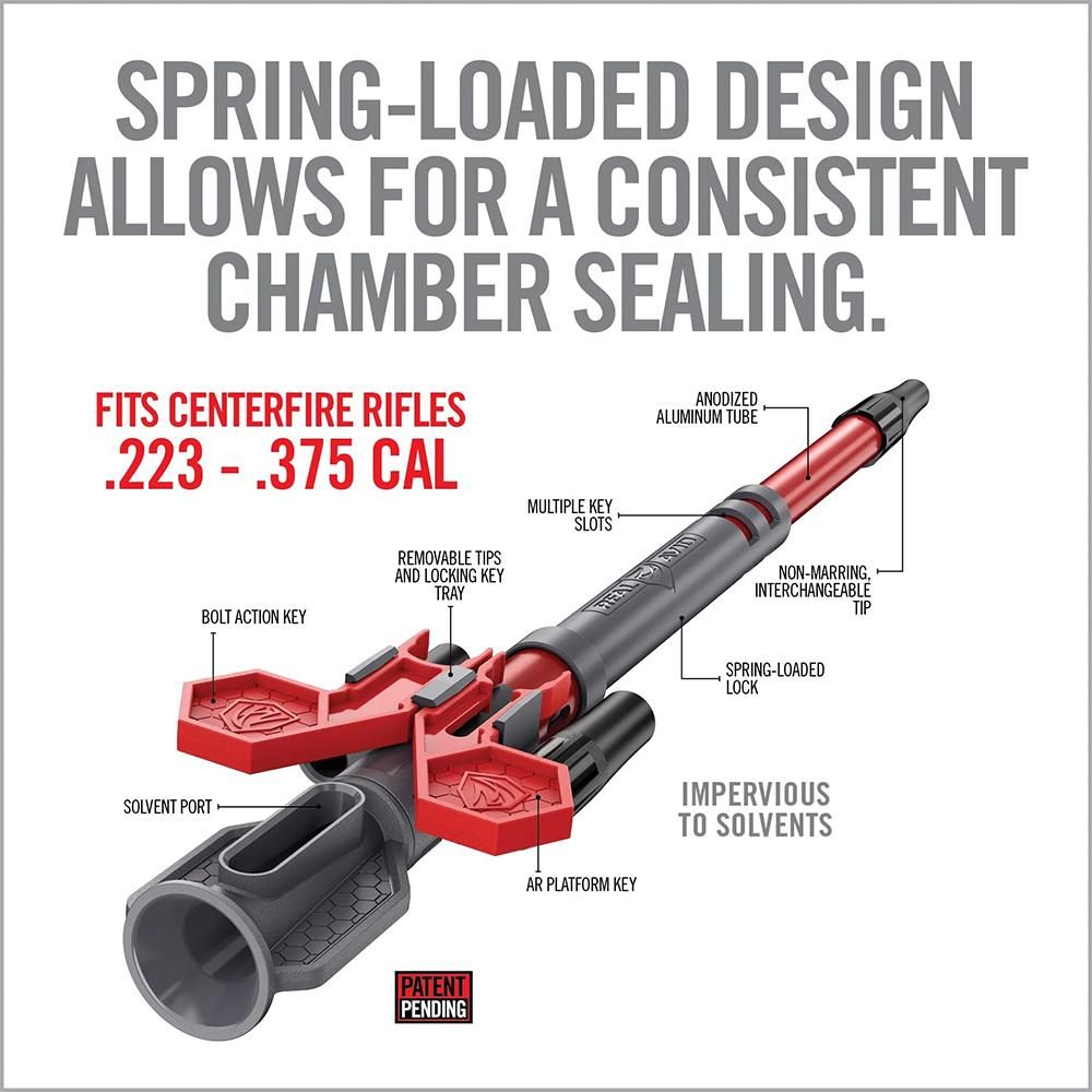 Real Avid AVBMBG Smart-Fit Bore-Max Guide .22 CF-.375 Cal, Spring Loaded, L view 6