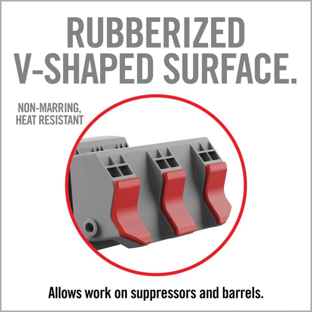 Real Avid AVSFJPF Smart-Jaws Tube-Fit Sleeves Reversible Gray/Red Rubber Ov view 8