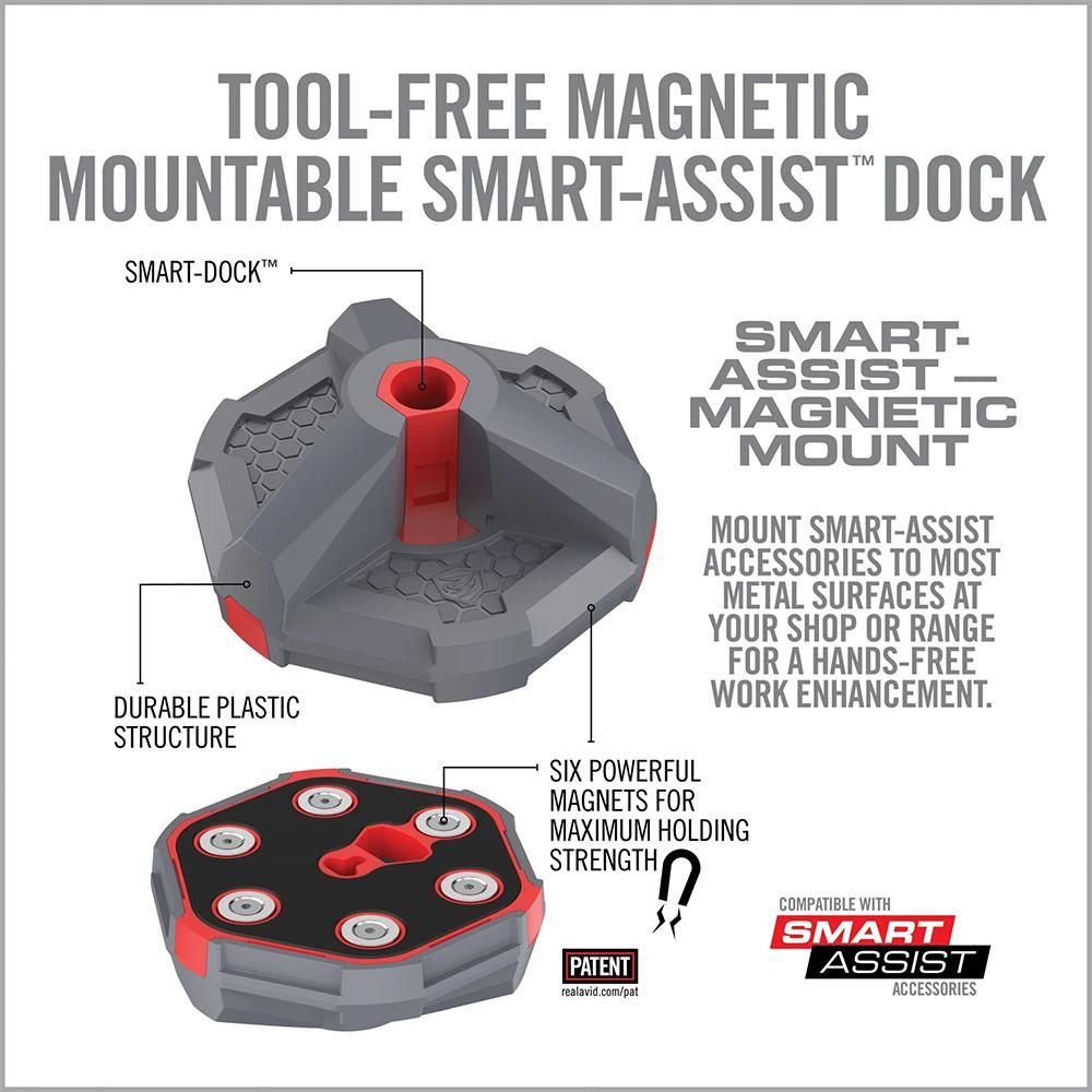 Real Avid Smart-Assist Magnetic Mount, Features 6 N52 Magnets for Secure Gr view 3