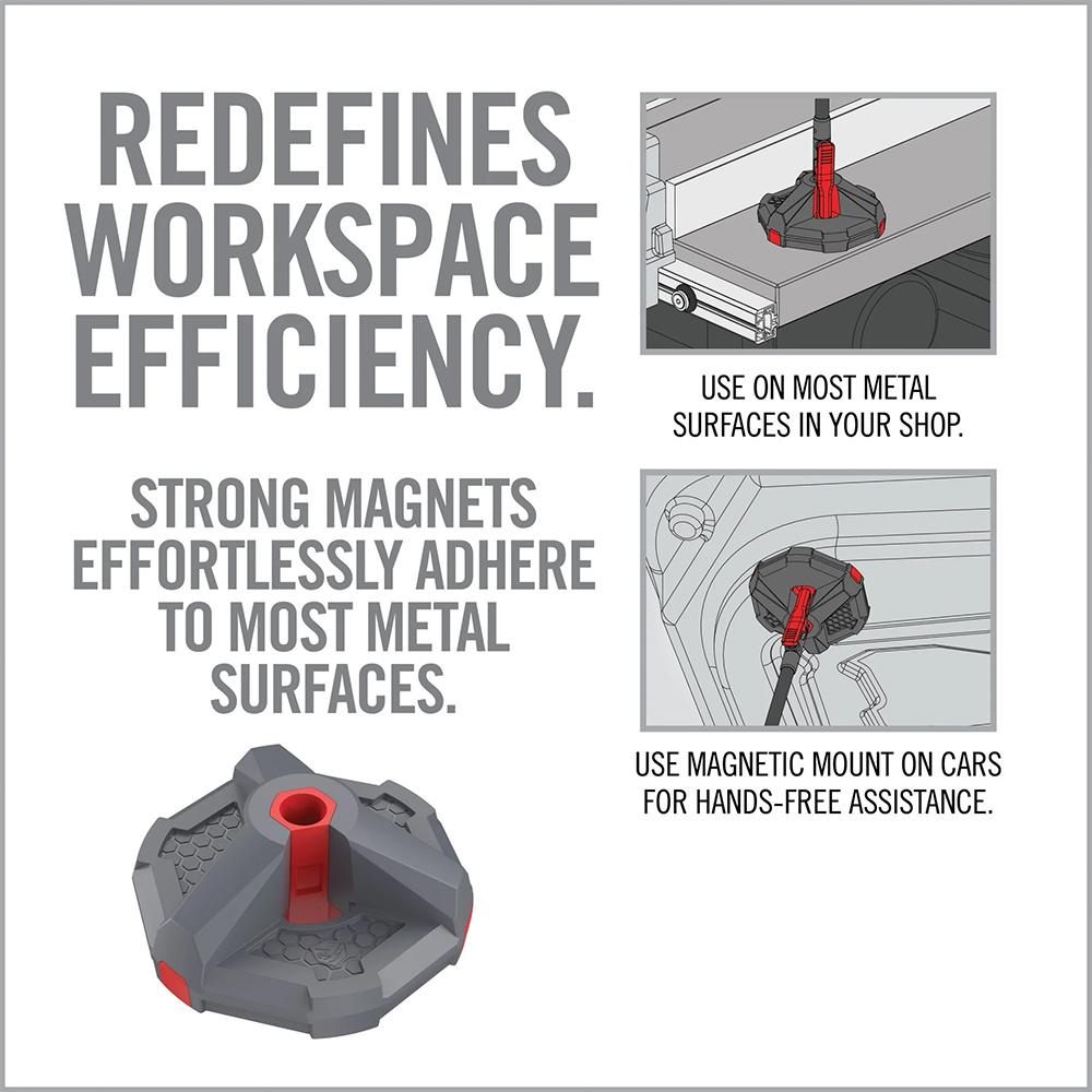 Real Avid Smart-Assist Magnetic Mount, Features 6 N52 Magnets for Secure Gr view 4