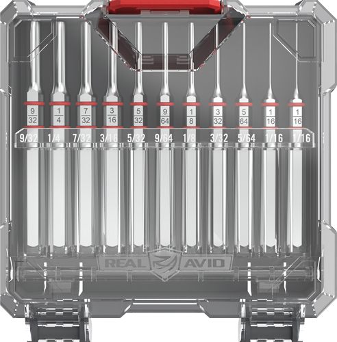 Real Avid Accu-Punch 11-Piece Standard Set - Premium Steel Resistant To Cor view 8