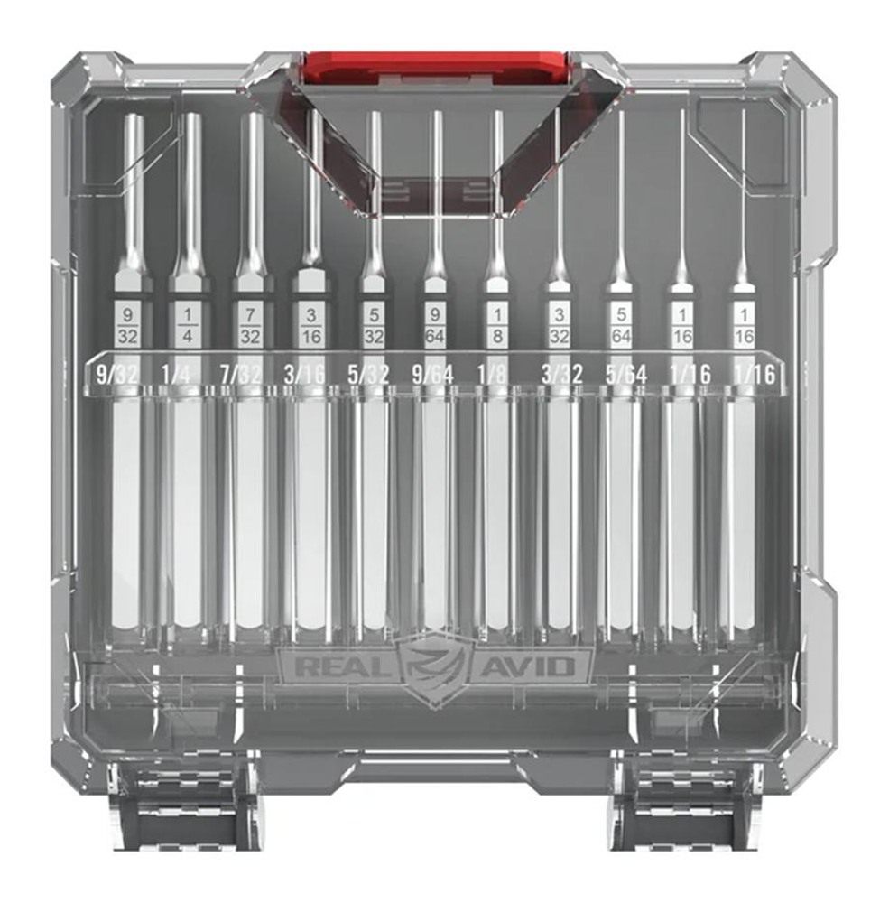 Real Avid Accu-Punch 11 Piece Roll Pin Set - Premium Steel Resistant to Cor view 7
