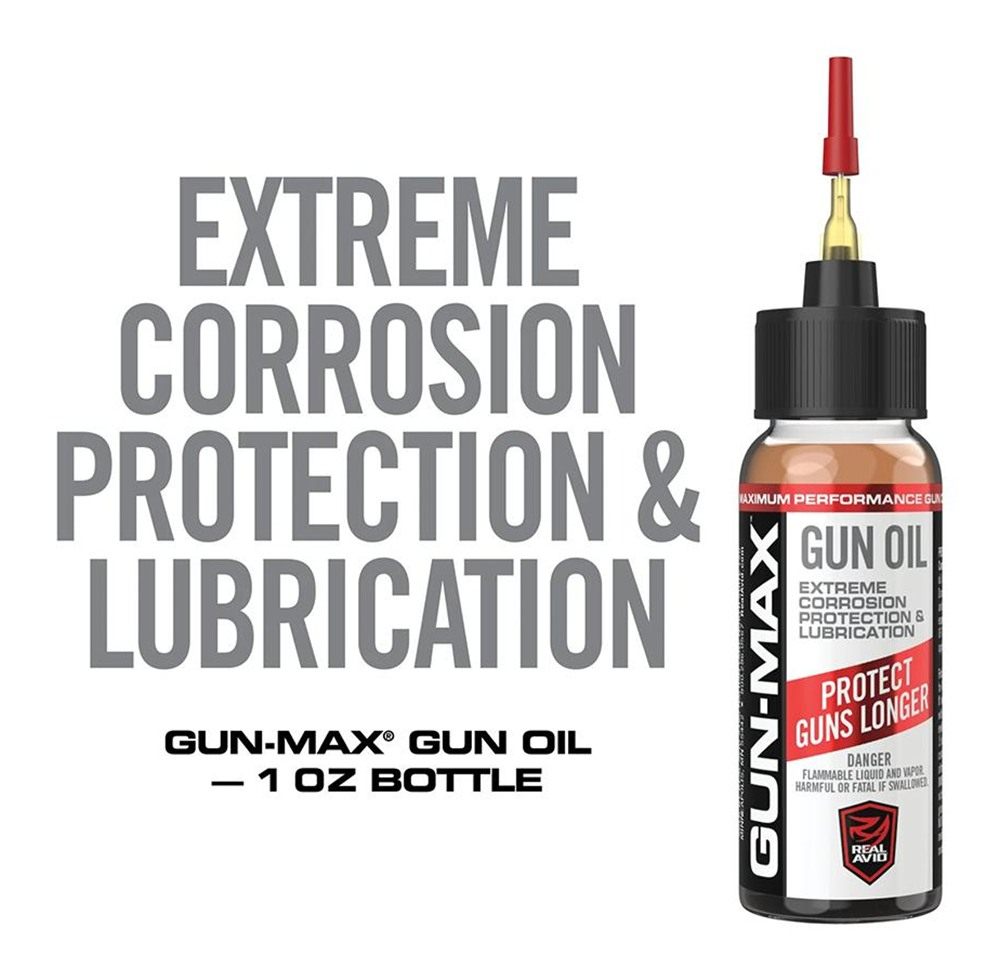 Real Avid Gun Max Oil 1 Oz. Bottle view 2