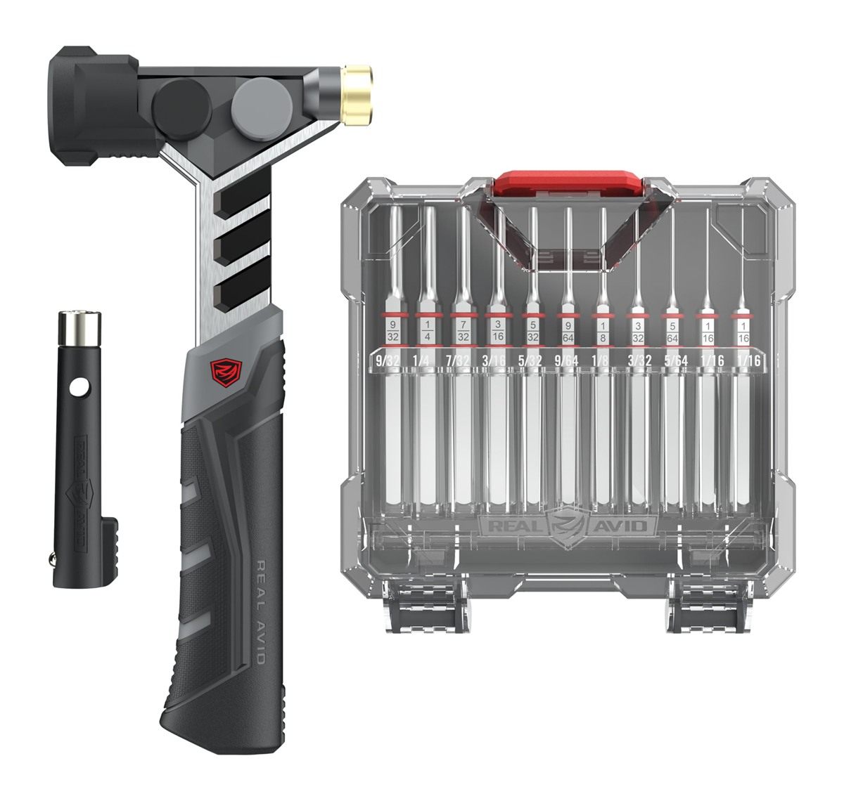 Real Avid Armorer's Master Hammer Accu-Punch 11-Piece Pin Set - 20 Ounce 9. view 2