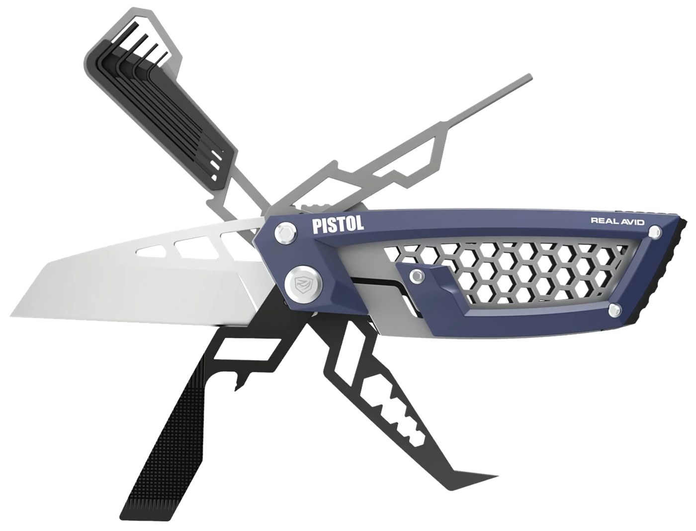 Real Avid AVGTEP Gun Tool Edge Pistol Stainless Steel 2.60in Wharncliffe