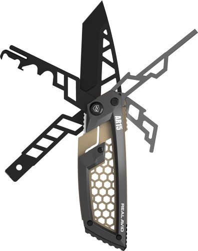 Real Avid Avgtear Gun Tool Edge AR-15 Stainless Steel 2.60in Tanto view 6