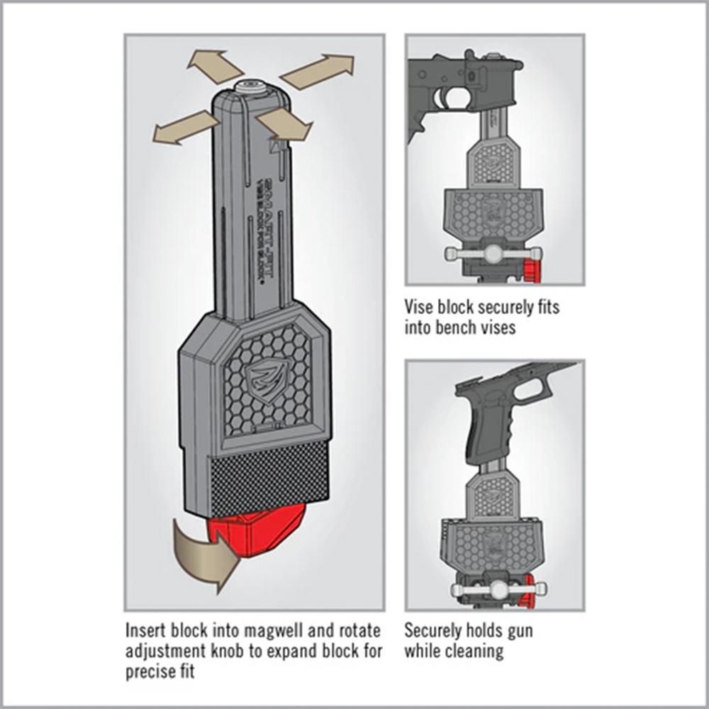 Real Avid AVGLOCKSFVB Smart-FIT Vise Block FOR GLOCK view 4