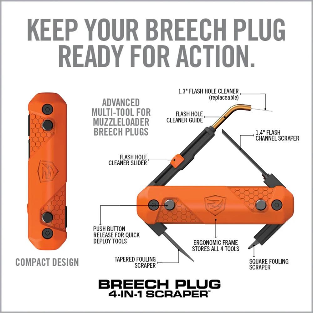 Real Avid AVBPS41 Breech Plug 4-IN-1SCRAPER view 3
