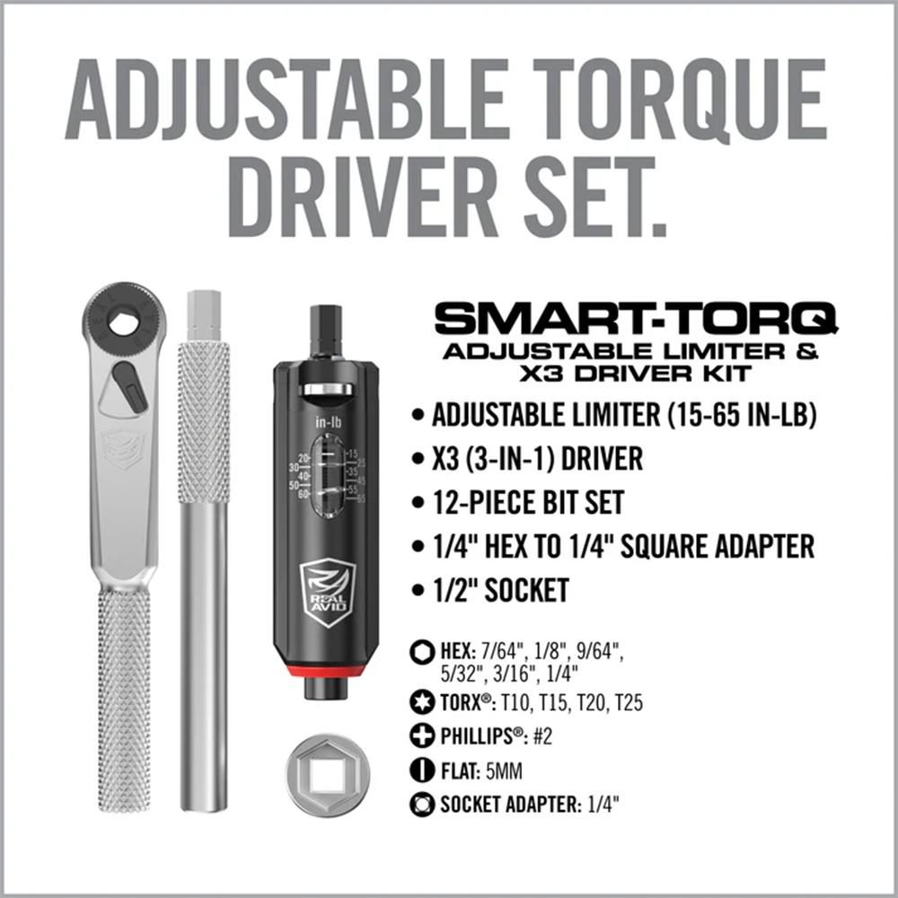Real Avid Smart-torq Kit Adjustable Limiter X3 Driver view 4