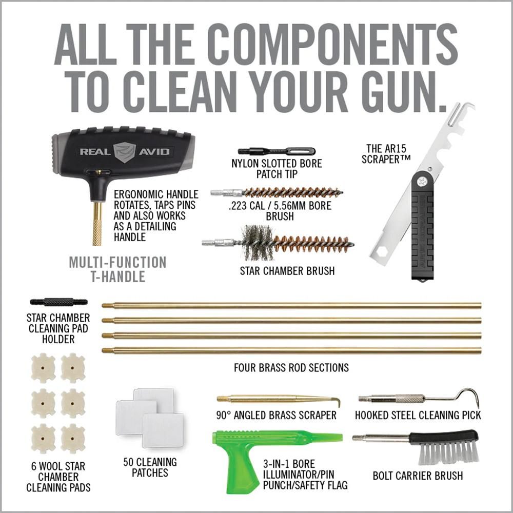 Real Avid AVGBPROARS Gun Boss Pro AR-15 Max Multi-Color 223 Cal/5.56mm view 5