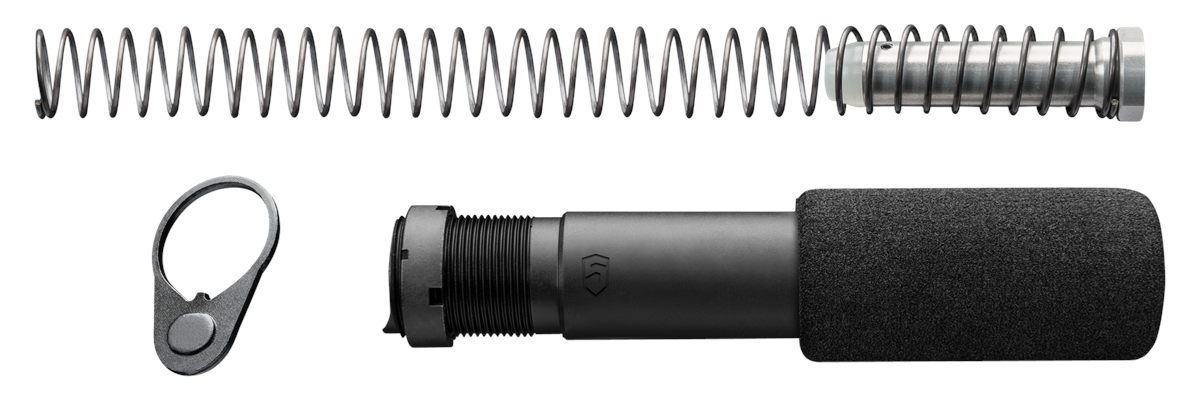 Phase 5 Weapon Systems PBTCA Buffer Tube Assembly AR Pistol Platform Black