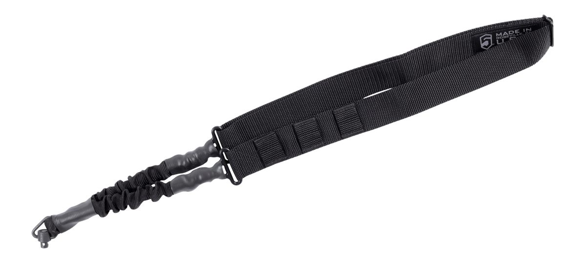 Phase 5 Weapon Systems Slgqd Single Point Sling Black Nylon Strap w/Elastic