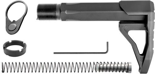 Phase 5 Weapon Systems CMSA Carbine Mini Stock Assembly Black Aluminum for view 2