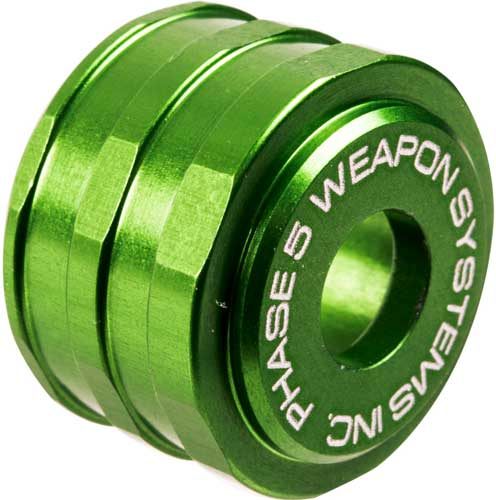 Phase 5 Weapon Systems 5 Shotgun Follower 12GA W/O MAG Crimps GREEN