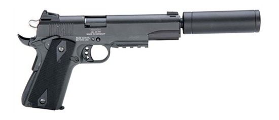 American Tactical GSG M1911 Adop 22 LR 10+1 5in Black Steel/Threaded Barrel view 2