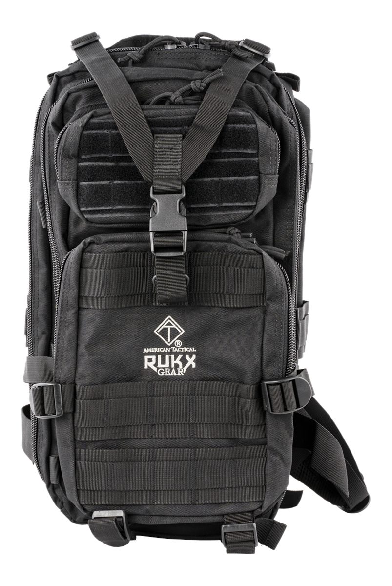 American Tactical Imports Rukx Gear 1 Day Backpack, Black