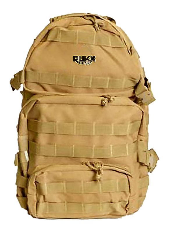 American Tactical Imports ATI Rukx Gear 3 Day Backpack, Tan view 2