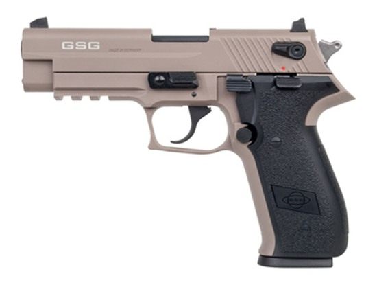 American Tactical GSG GERG2210FFT FireFly 22 LR 10+1 4in Tan Steel Barrel view 2