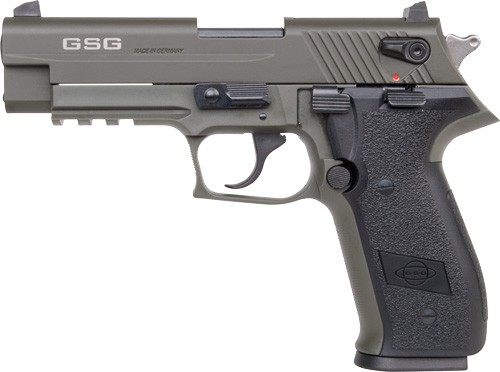 American Tactical GSG GERG2210FFG FireFly 22 LR 10+1 4in Green Steel Barrel view 3